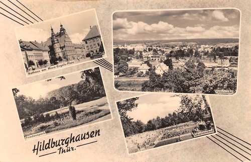 Hilburghausen cartolina
