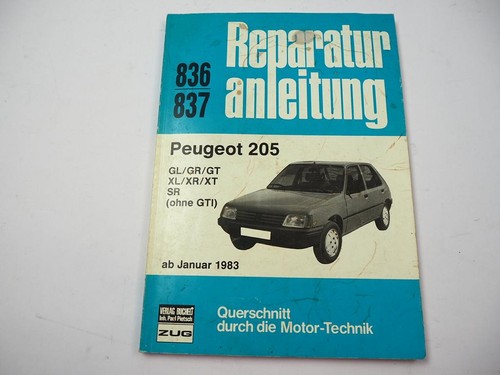 Peugeot 205 xl xr xt - 205, gl